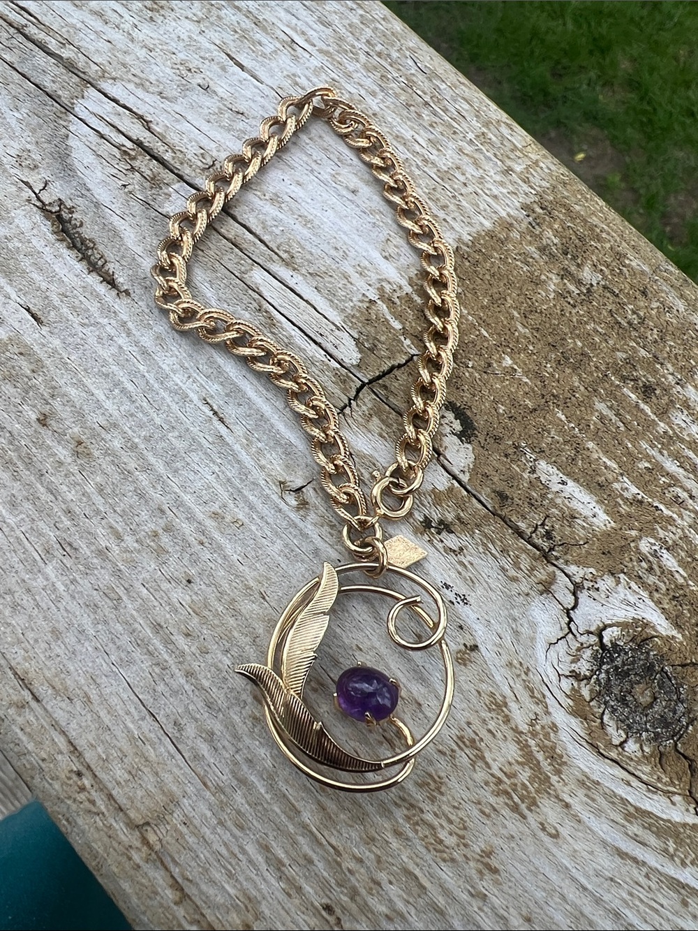 Vintage Sarah Coventry Amethyst Bracelet